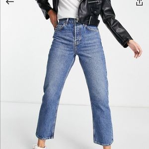 Topshop Rigid Straight Leg Jeans NEW